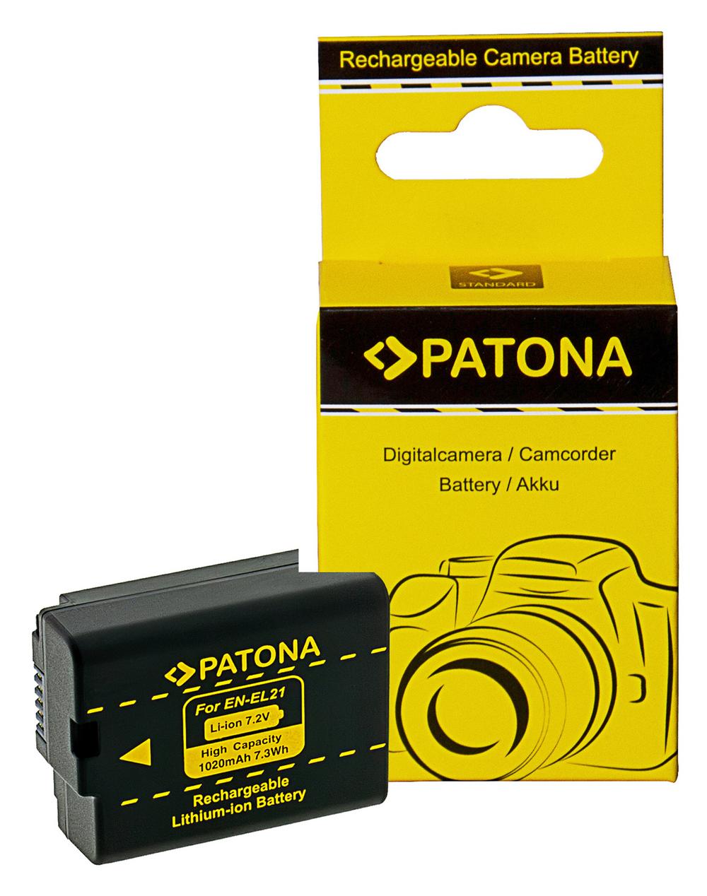 PATONA Akku für Nikon EN-EL21 ENEL21 Nikon V2 PATONA Akku für Nikon EN-EL21 ENEL21 Nikon V2