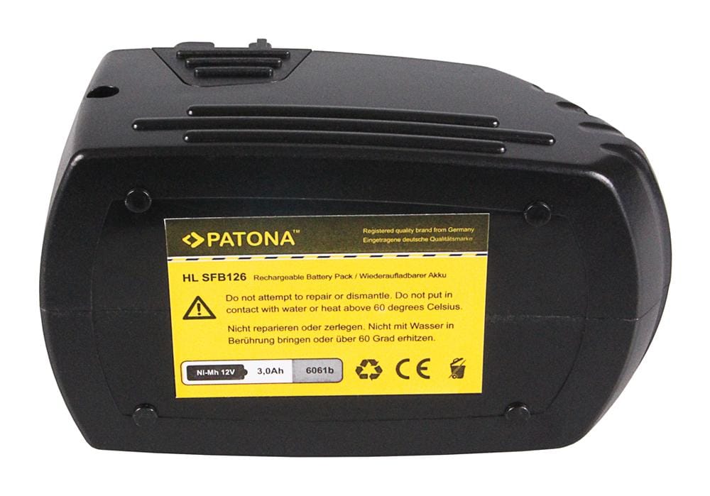 PATONA Akku für Hilti SBP10 SBP12 SFB121 00315082 NiMh 3000mAh