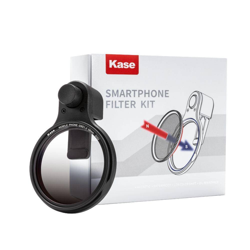 Smartphone Magnetischer GND 1.2 Verlaufsfilter 58mm mit Magnetischem Clip Smartphone Magnetischer GND 1.2 Verlaufsfilter 58mm mit Magnetischem Clip