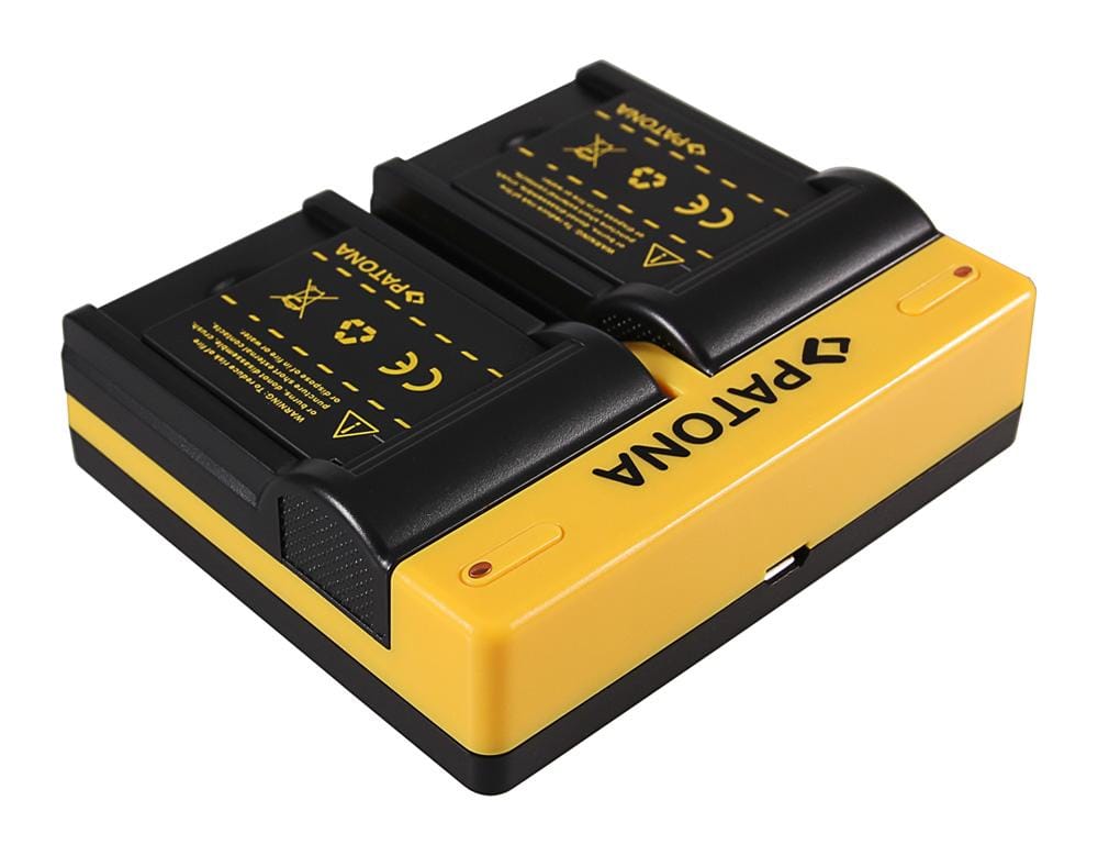 PATONA Dual Ladegerät für Panasonic DMW-BCK7 Lumix DMC78FXW DMC-78FXW DMCFH2 DMC-FH2 inkl. Micro-USB PATONA Dual Ladegerät für Panasonic DMW-BCK7 Lumix DMC78FXW DMC-78FXW DMCFH2 DMC-FH2 inkl. Micro-USB