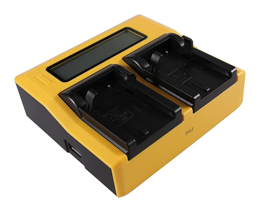 PATONA Dual LCD USB Ladegerät für Nikon ENEL1 EN-EL1