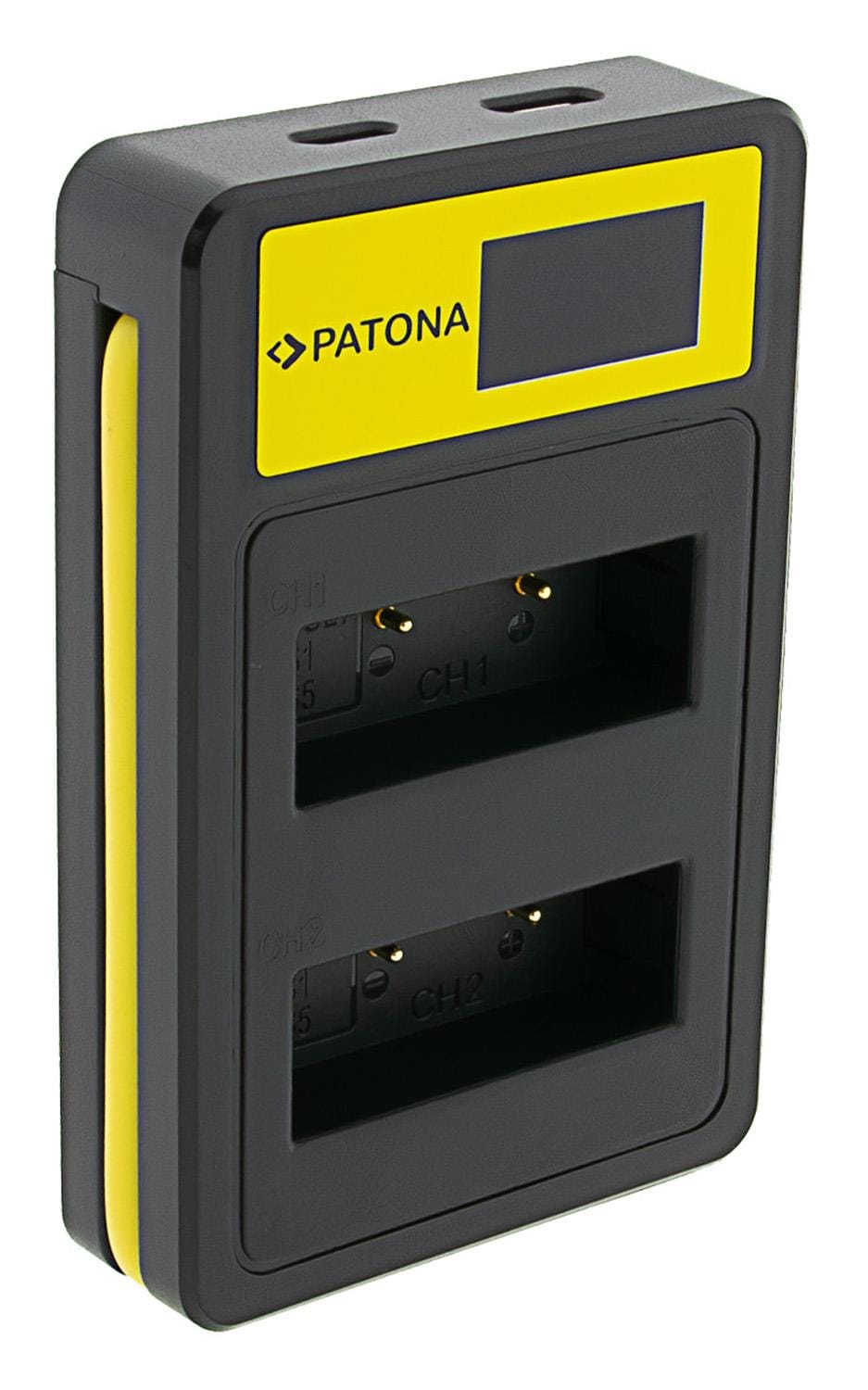 PATONA Smart Dual LCD USB Ladegerät für Olympus PS-BLS1 PS-BLS5 Fuji NP-140 FinePix S100FS S205EXR