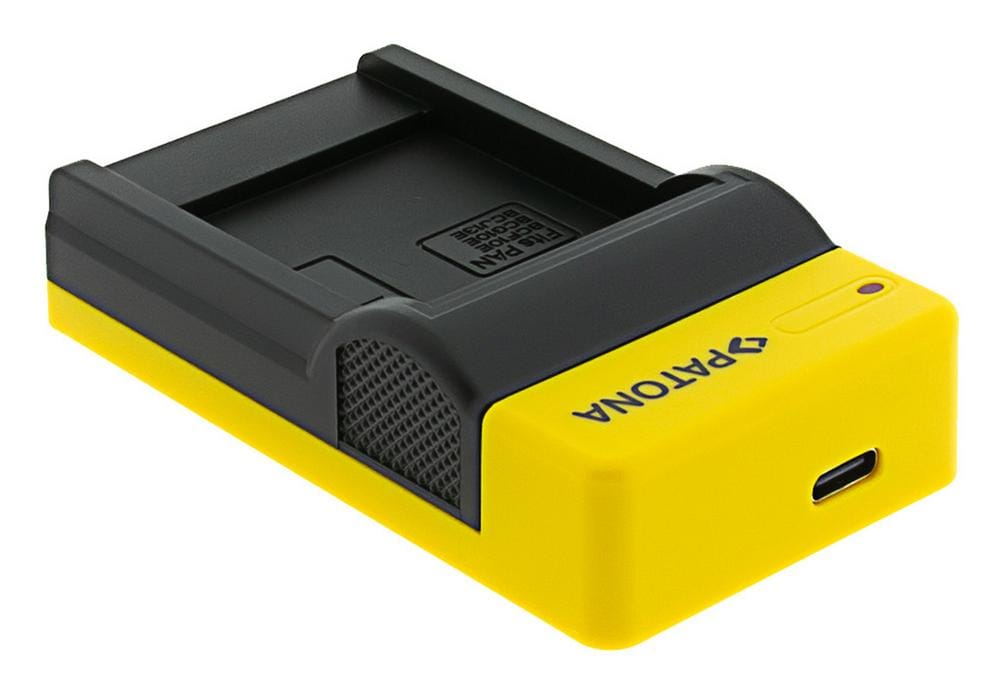 PATONA Slim USB Ladegerät mit USB‑C Input für Panasonic DMW‑BCF10E Lumix DMC‑FS7 DMCLX5 DMC‑LX5 PATONA Slim USB Ladegerät mit USB‑C Input für Panasonic DMW‑BCF10E Lumix DMC‑FS7 DMCLX5 DMC‑LX5