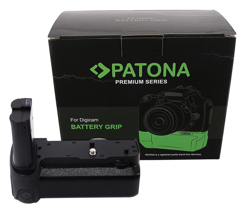 PATONA Premium Batteriegriff MB-N10 für Nikon Z5 Z6 Z7 für 2 x EN-EL15b Akku inkl. Fernbedienung