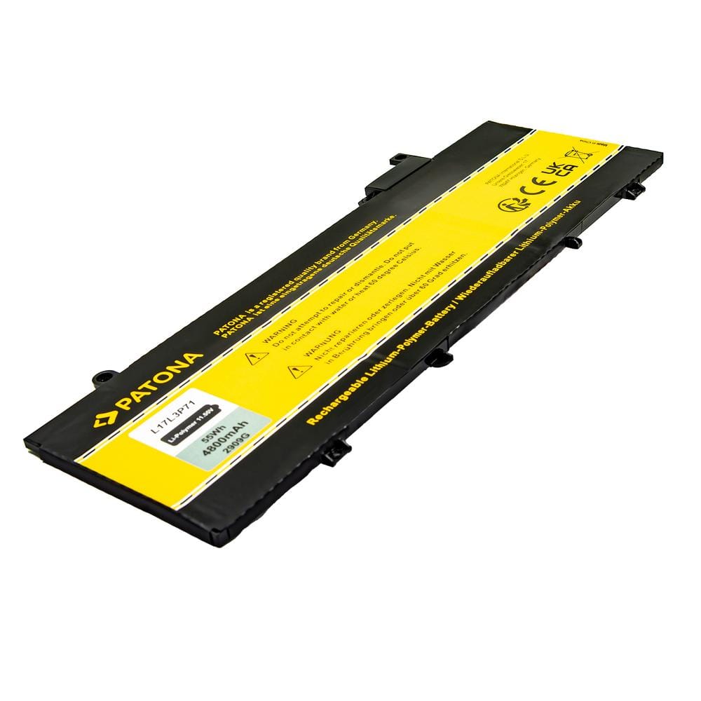 PATONA Akku für Lenovo ThinkPad T480S L17L3P71 SB10K97620 01AV480 4800mAh 11,55V Li-Polymer PATONA Akku für Lenovo ThinkPad T480S L17L3P71 SB10K97620 01AV480 4800mAh 11,55V Li-Polymer