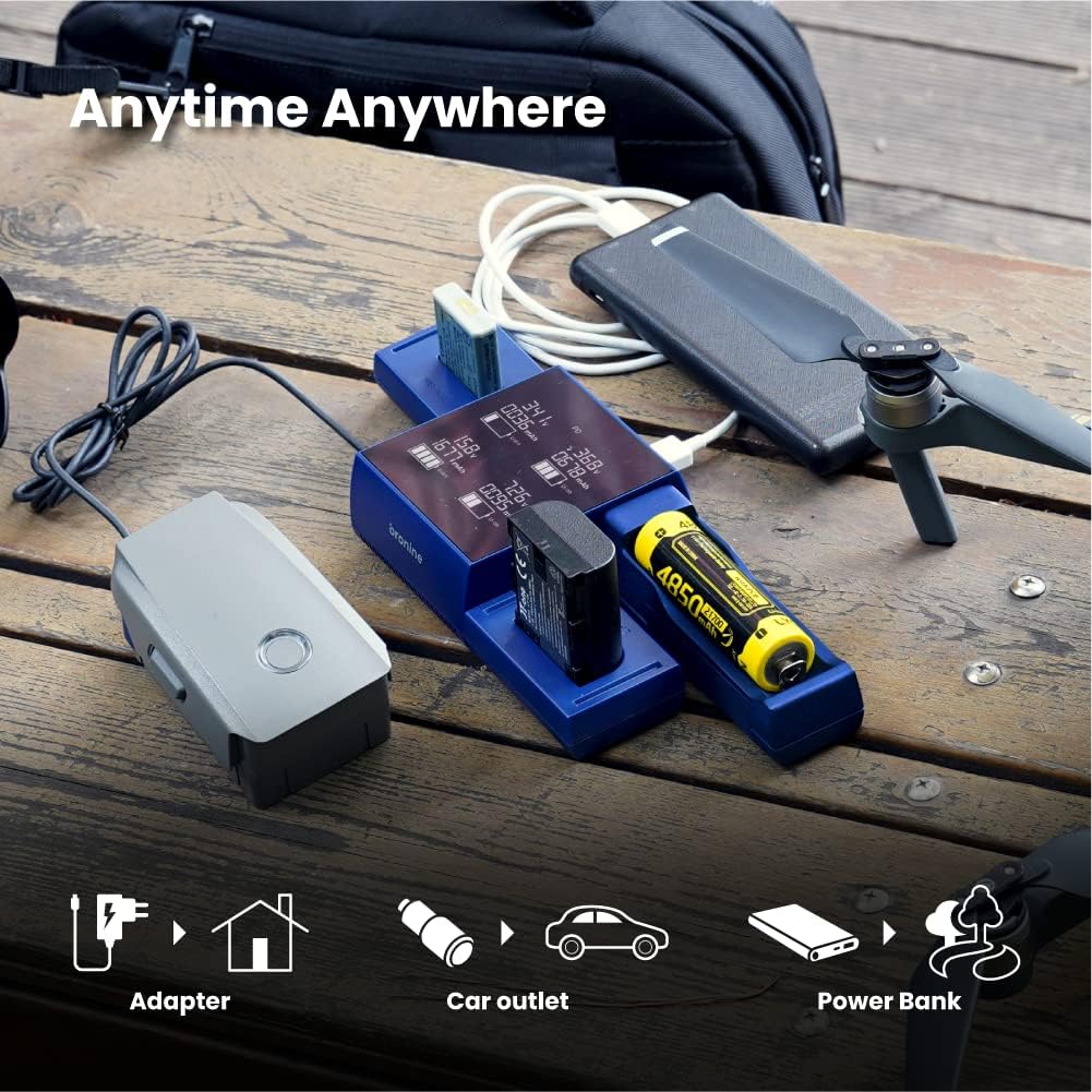 Bronine 4 Port Basis Ladegerät Bronine 4 Port Basis Ladegerät