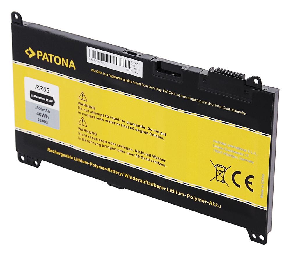 PATONA Akku für HP 430 G4 440 G4 450 G4 455 G4 470 G4 RR03XL HSTNN-LB7I HSTNN-PB6W PATONA Akku für HP 430 G4 440 G4 450 G4 455 G4 470 G4 RR03XL HSTNN-LB7I HSTNN-PB6W