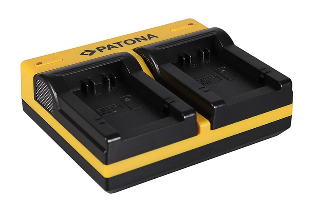PATONA Dual Ladegerät für Leica Panasonic DMW-BMB9 V-Lux V-Lux 2 VLux 2 II Panasonic inkl. Micro-USB