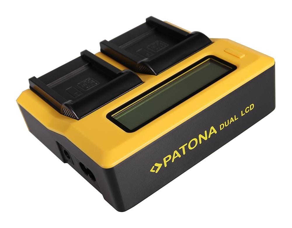 PATONA Dual LCD USB Ladegerät für Sony NP‑BN1 Cybershot DSCT99 DSC‑T99 DSCTX5 DSC‑TX5 DSCTX7