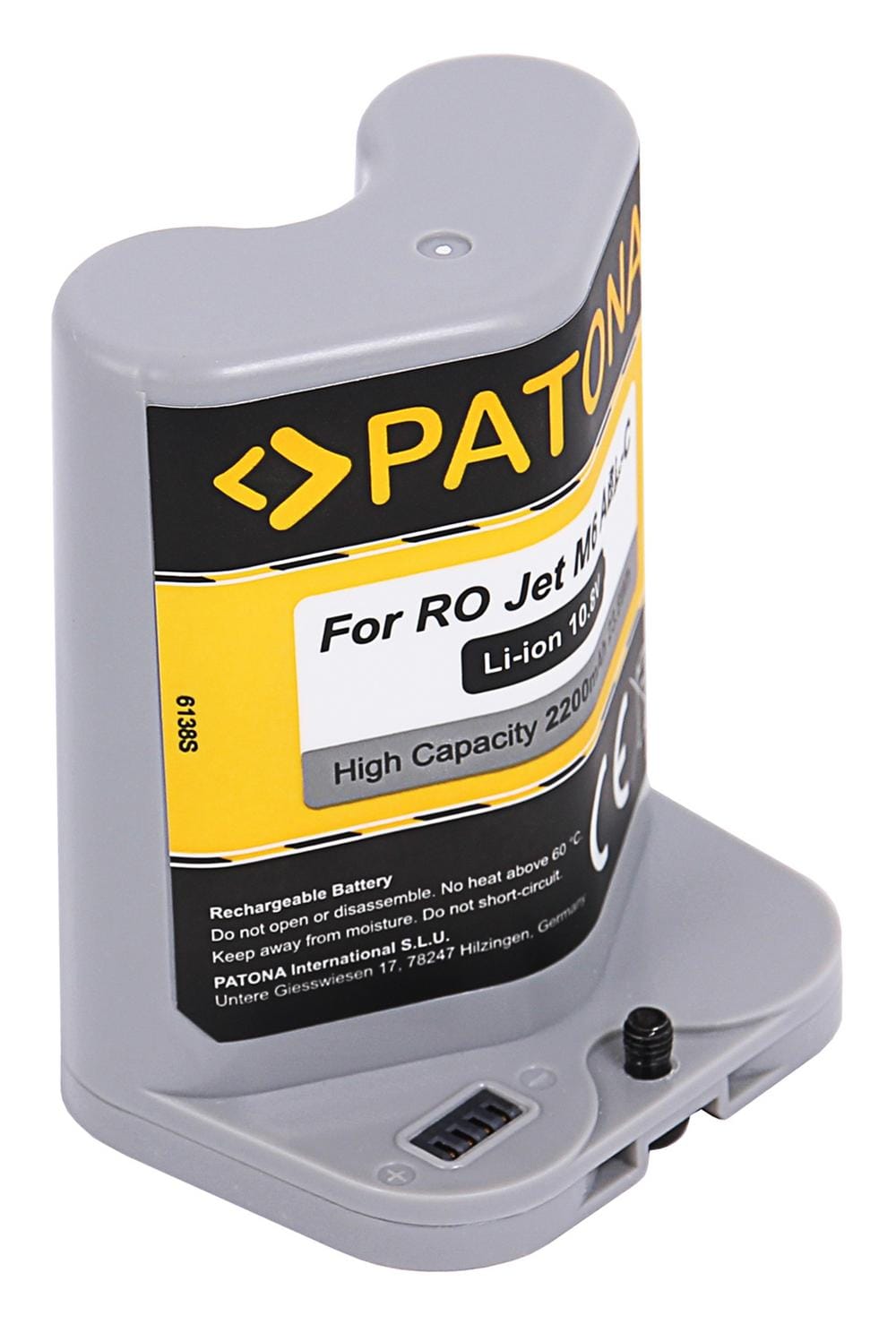 PATONA Akku 2200mAh für iRobot Braava Jet M6 ABL-C M611020