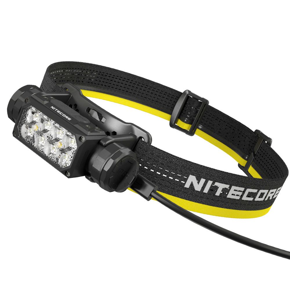 Nitecore HC65 UHE Ultra High Triple wiederaufladbare Stirnlampe 2000 Lumen