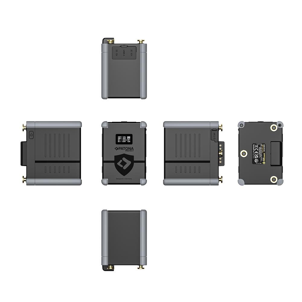 PATONA PROTECT Gold Mount Akku G200 PD100 198 Wh für DSLR‑Kameras, Camcorder, Laptop, Smartphone, LED‑Licht PATONA PROTECT Gold Mount Akku G200 PD100 198 Wh für DSLR‑Kameras, Camcorder, Laptop, Smartphone, LED‑Licht