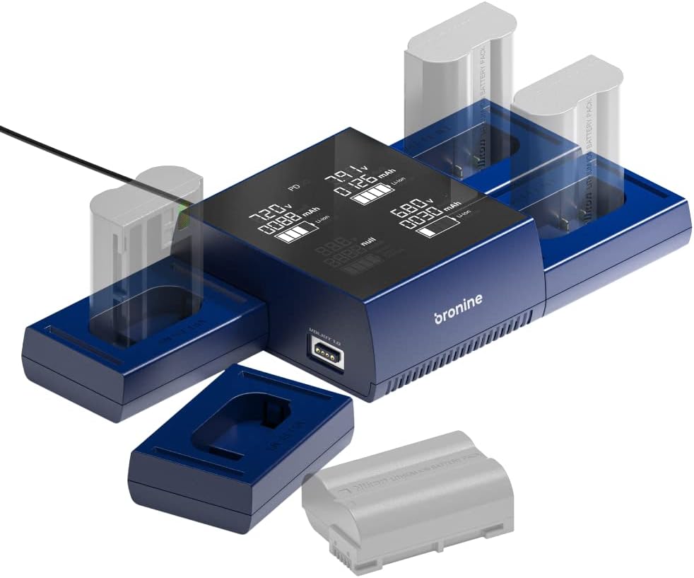 Bronine 4 Port Basis Ladegerät Bronine 4 Port Basis Ladegerät