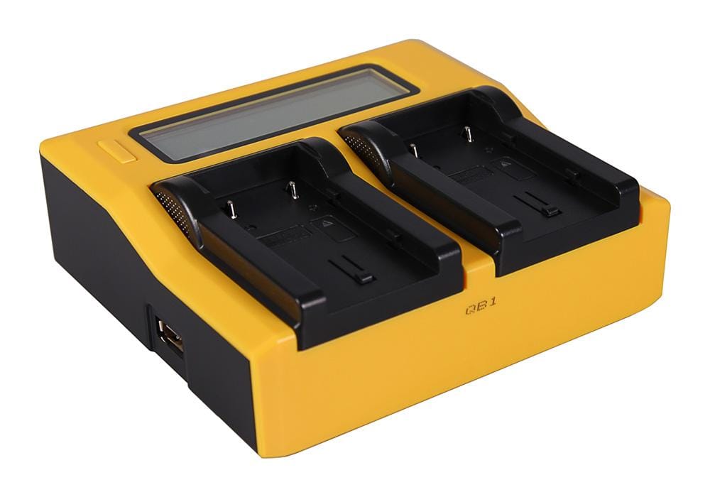 PATONA Dual LCD USB Ladegerät für JVC BNVF808 BN-VF808 BNVF808U BN-VF808U