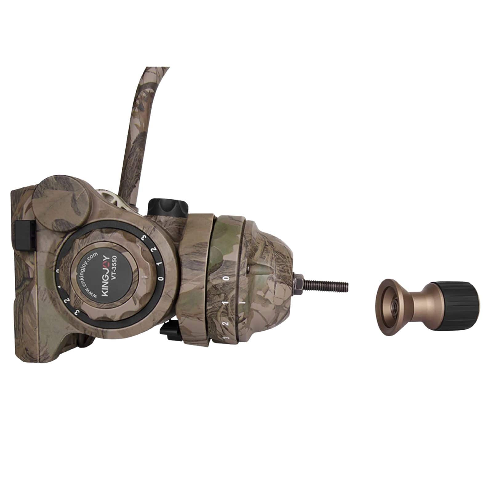 Mountain Series Carbon Camouflage Stativ C85M mit VT-3550M Stativkopf Mountain Series Carbon Camouflage Stativ C85M mit VT-3550M Stativkopf