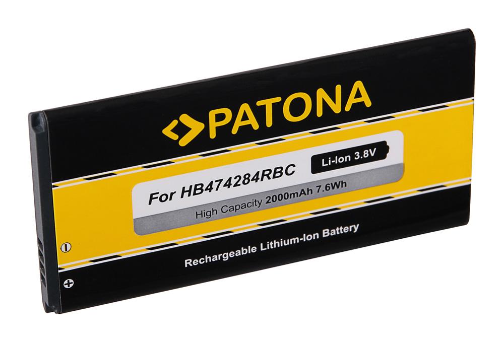 PATONA Akku für Huawei Ascend G521 G601 G615 G620 G620S G651 Y550 Y625 Y635 Union Y538 HB474284RBC