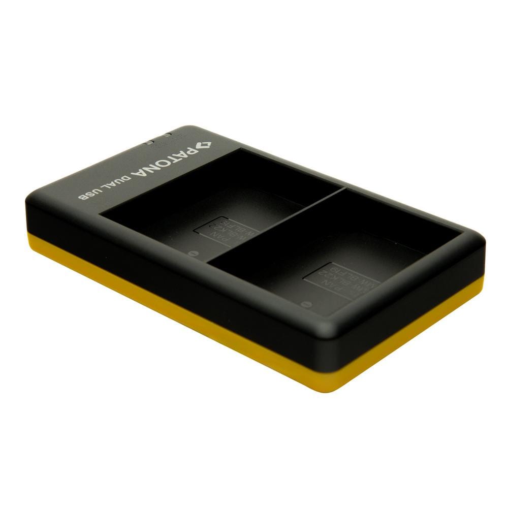 PATONA Dual Schnell-Ladegerät für Panasonic DMW-BLF19 inkl. USB-C Kabel