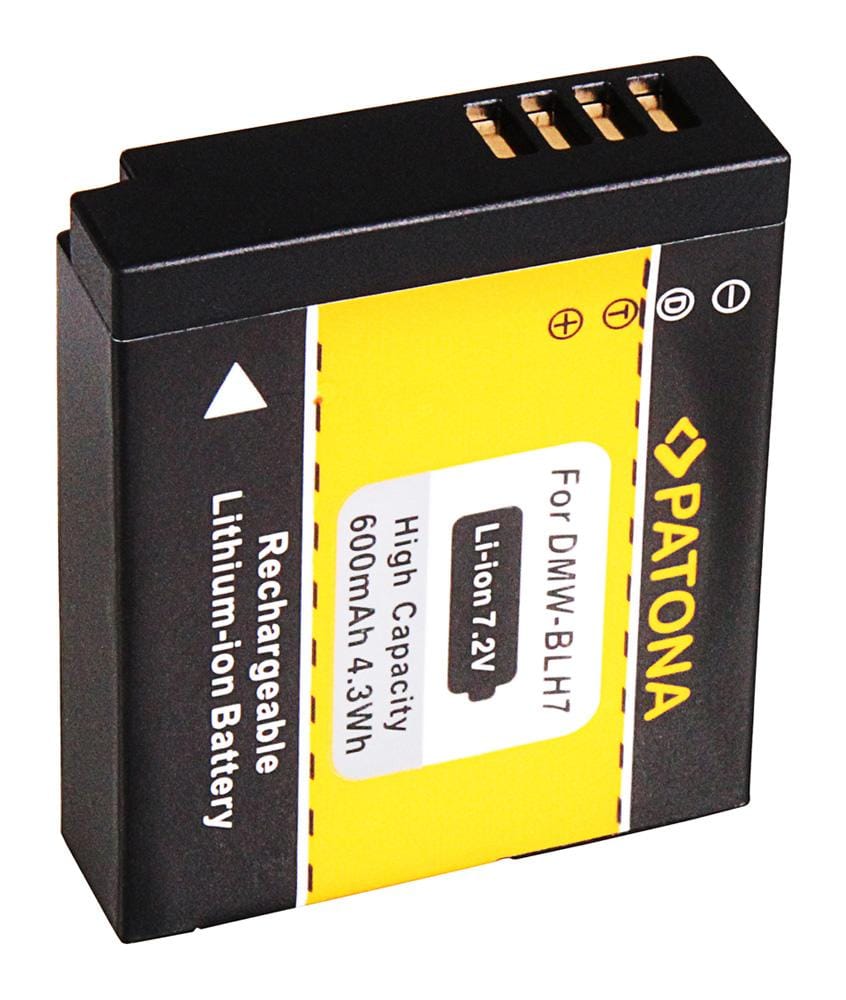 PATONA Akku für Panasonic DMC-GM1 DMW-BLH7E GM1 BLH7E