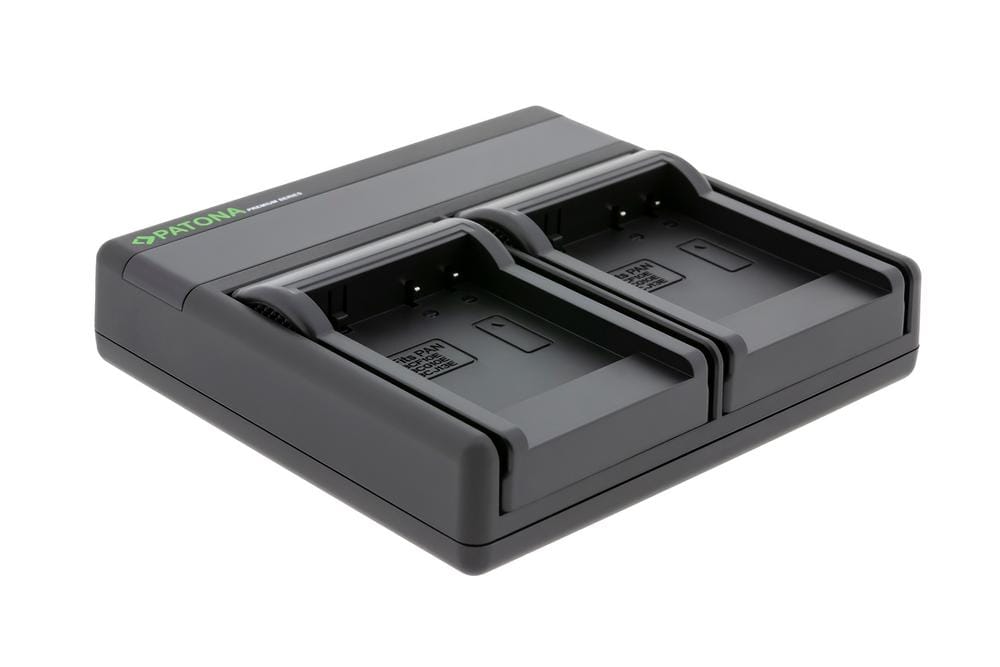 PATONA Premium Dual PD Performance Ladegerät für Panasonic DMW-BCF10E inkl. USB-C Input/Output
