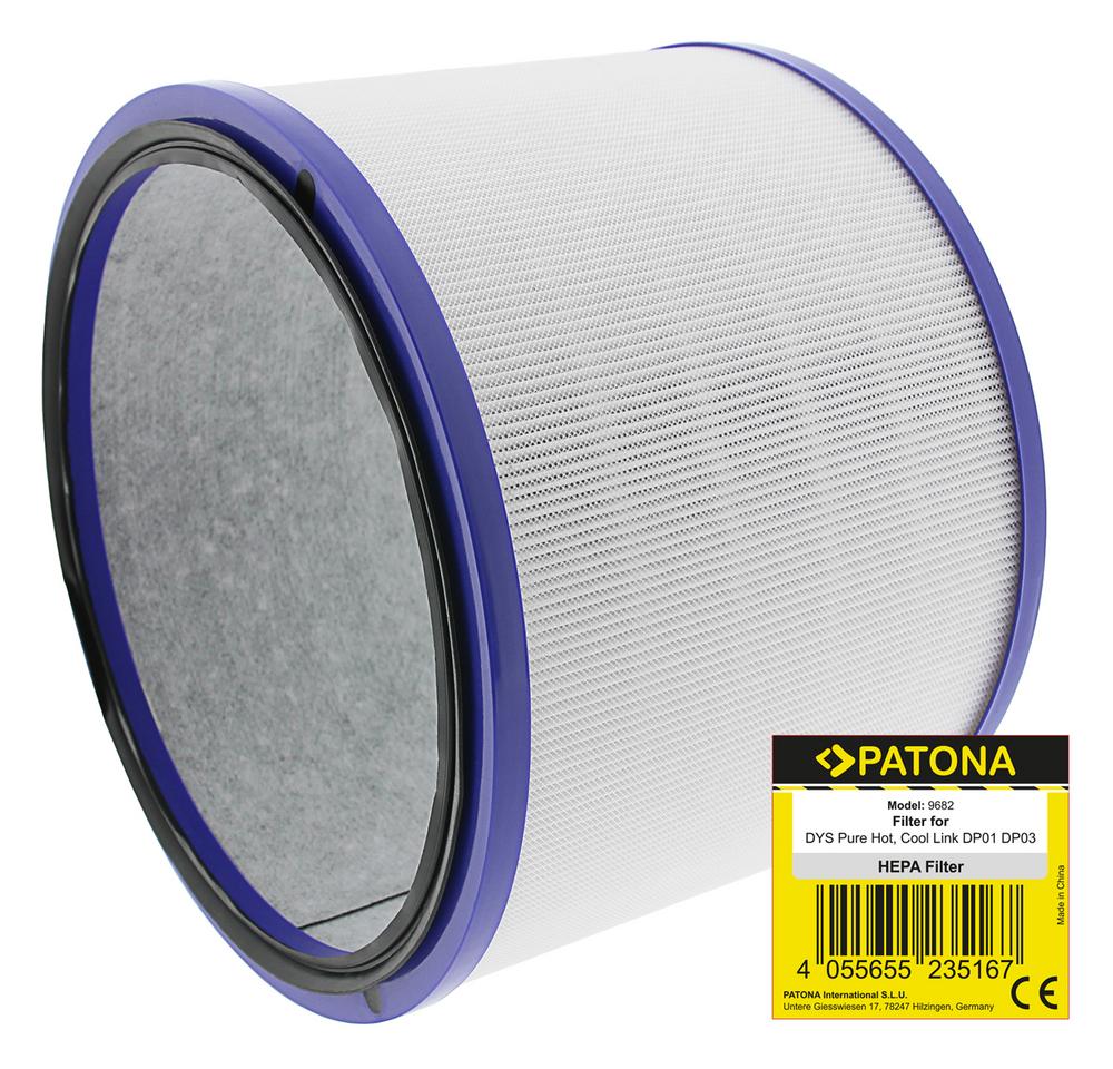 PATONA HEPA Filter für Dyson Pure Cool Link DP01 DP03 HP00 HP01 HP02 HP03 967449-04 968101-04