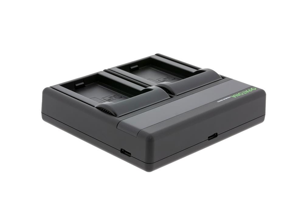PATONA Premium Dual PD Performance Ladegerät für Canon BP-110 inkl. USB‑C Input/Output