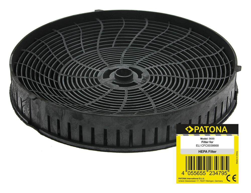 PATONA Aktivkohlefilter für Elica CFC0038668 CFC0140343 4055171138