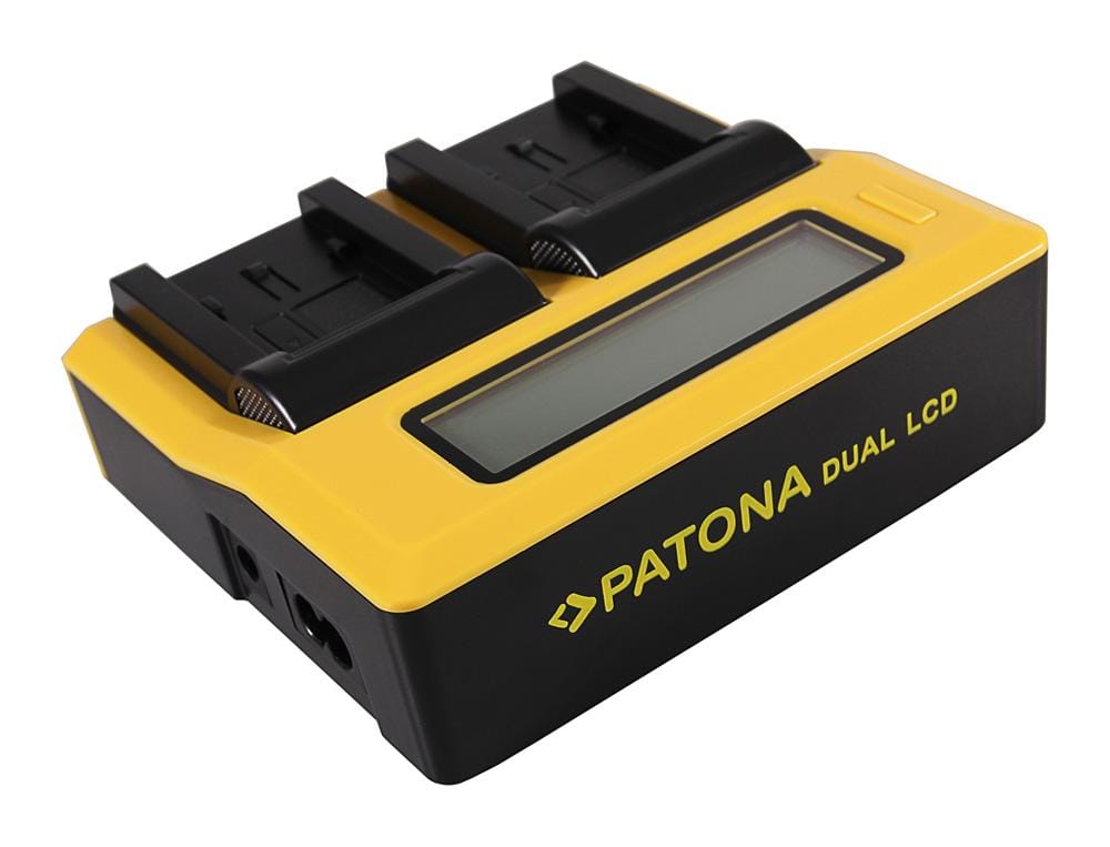 PATONA Dual LCD USB Ladegerät für Panasonic VBK 180 VBK 360 H H100 H101 H95 HC HCV700 HC‑V700 PATONA Dual LCD USB Ladegerät für Panasonic VBK 180 VBK 360 H H100 H101 H95 HC HCV700 HC‑V700