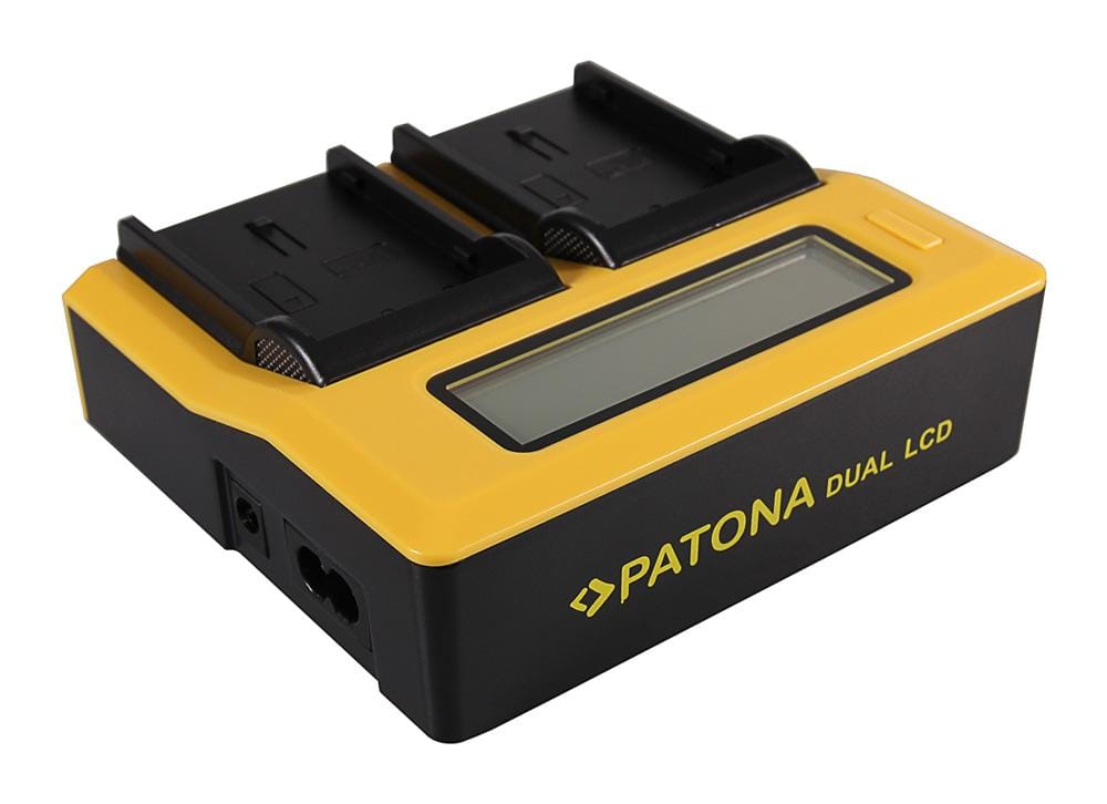 PATONA Dual LCD USB Ladegerät für Pentax D Li90 D-Li90
