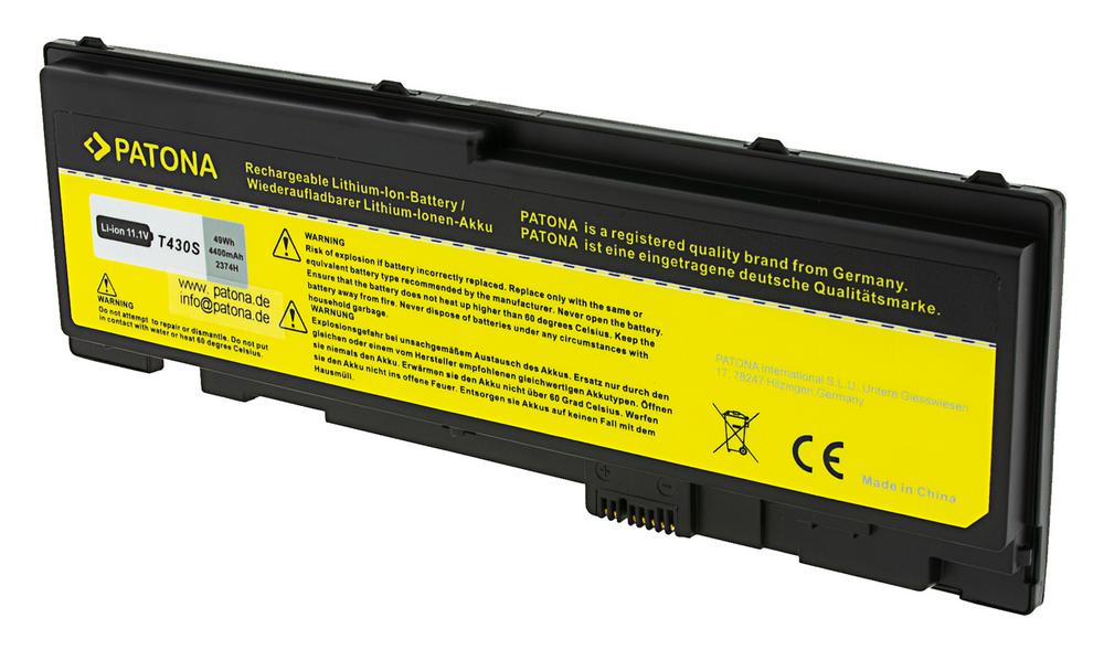 PATONA Akku für Lenovo T420s T420si T430s 0A36287 42T4846 45N1037 42T4844