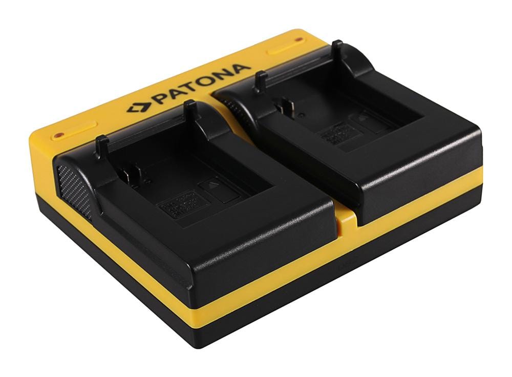 PATONA Dual Ladegerät für GoPro AHDBT-301 AHDBT-302 Hero 3 Hero 3+ inkl. Micro-USB Kabel