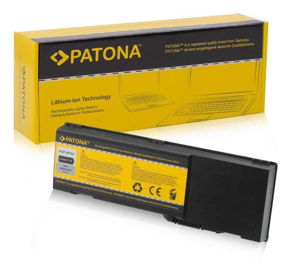 PATONA Akku für Dell Inspiron 6400 E1501 Latitude 131L 4400mAh PATONA Akku für Dell Inspiron 6400 E1501 Latitude 131L 4400mAh