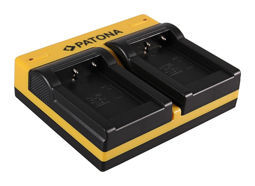 PATONA Dual Ladegerät für Aiptek Ordro NP-170 084-07042L-062 AHD 2 AHD H23 CB-170 Ordro inkl. Micro-USB