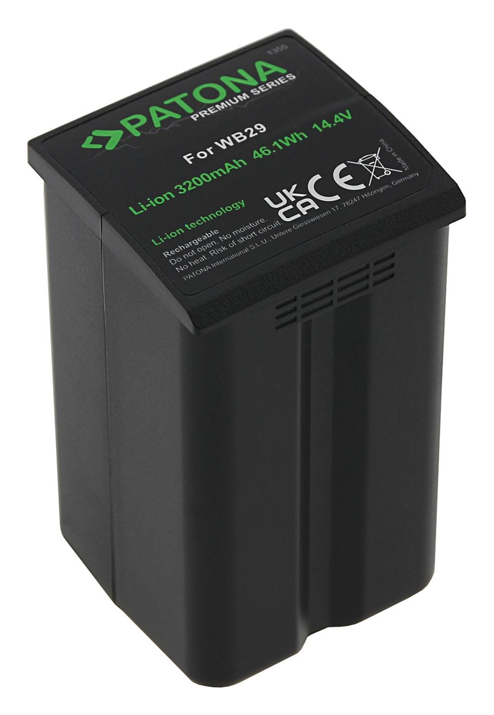 PATONA Premium Akku für Godox AD200 AD200Pro AD300Pro X200 WB29 Studioblitz LG Zellen