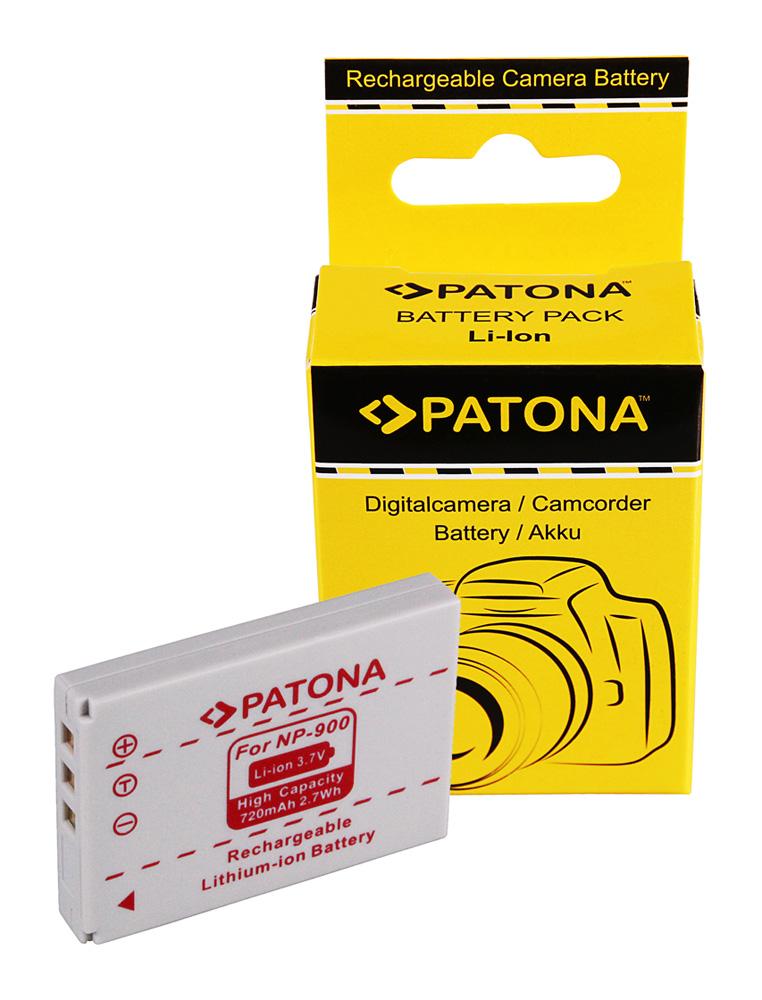 PATONA Akku für Konica Dimage E40 E50 D4 DC-E43 NP900 NP-900 PATONA Akku für Konica Dimage E40 E50 D4 DC-E43 NP900 NP-900