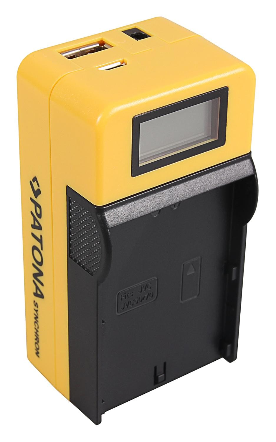 PATONA Synchron USB Ladegerät für JVC SSL-75 SSL-JVC50 SSL-JVC75 HM600 HM650 mit LCD-Display PATONA Synchron USB Ladegerät für JVC SSL-75 SSL-JVC50 SSL-JVC75 HM600 HM650 mit LCD-Display