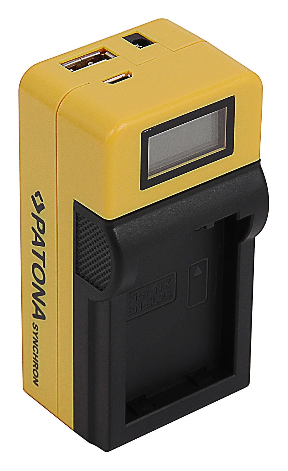 PATONA Synchron USB Ladegerät für Nikon EN-EL25 Z30 Z50 Z fc mit LCD-Display PATONA Synchron USB Ladegerät für Nikon EN-EL25 Z30 Z50 Z fc mit LCD-Display