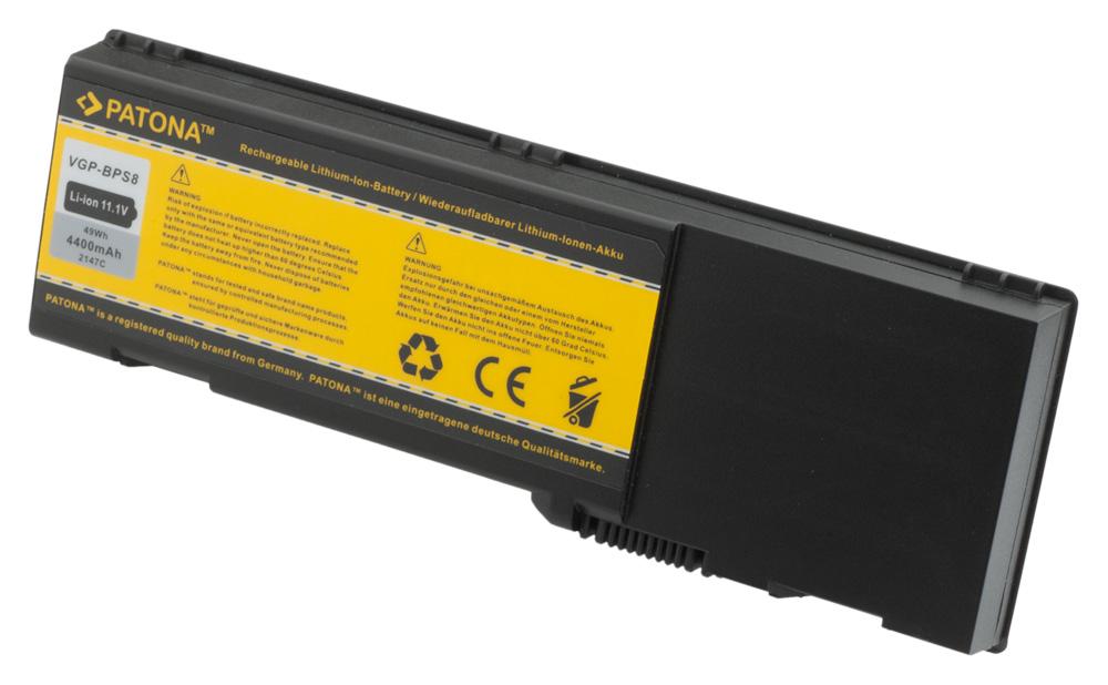 PATONA Akku für Dell Inspiron 6400 E1501 Latitude 131L 4400mAh