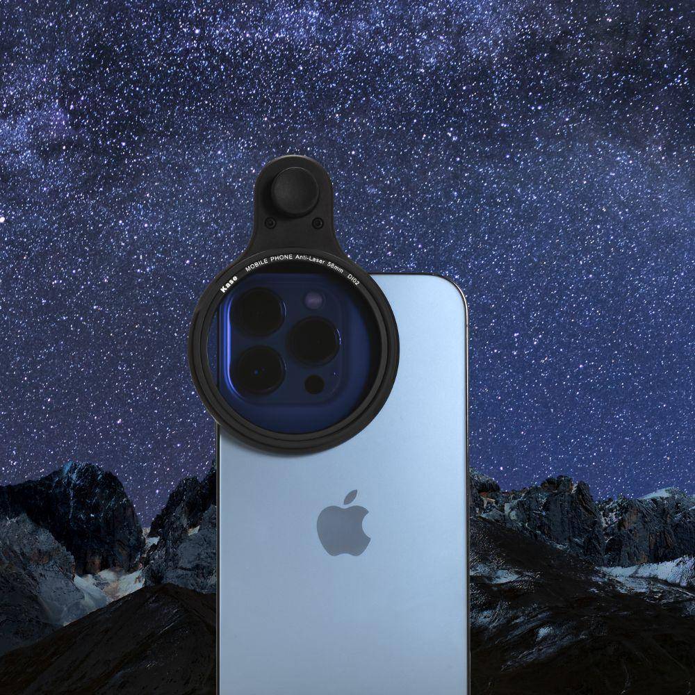 Smartphone Magnetischer Anti Laser Filter 58mm mit Magnetischem Clip Smartphone Magnetischer Anti Laser Filter 58mm mit Magnetischem Clip