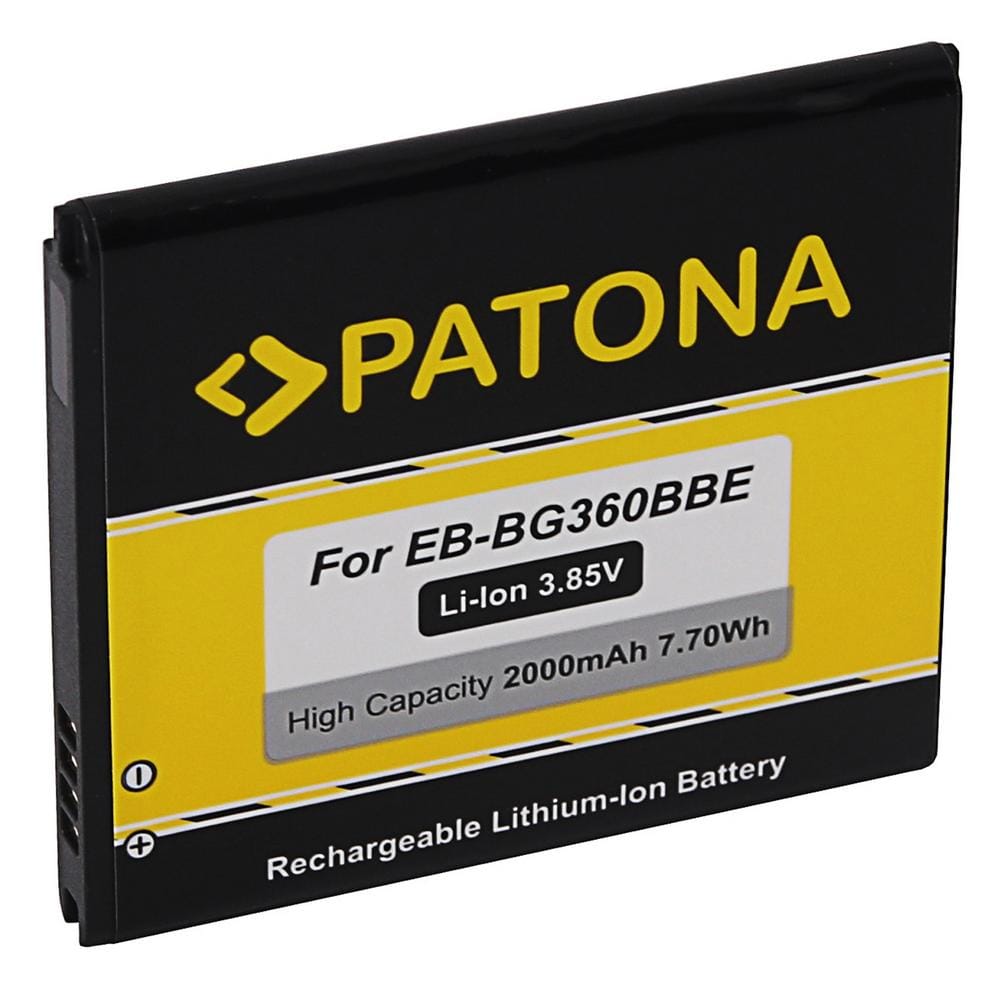 PATONA Akku für Samsung Galaxy Core Prime EB-BG360BBE EB-BG360CBC CS-SMG361SL