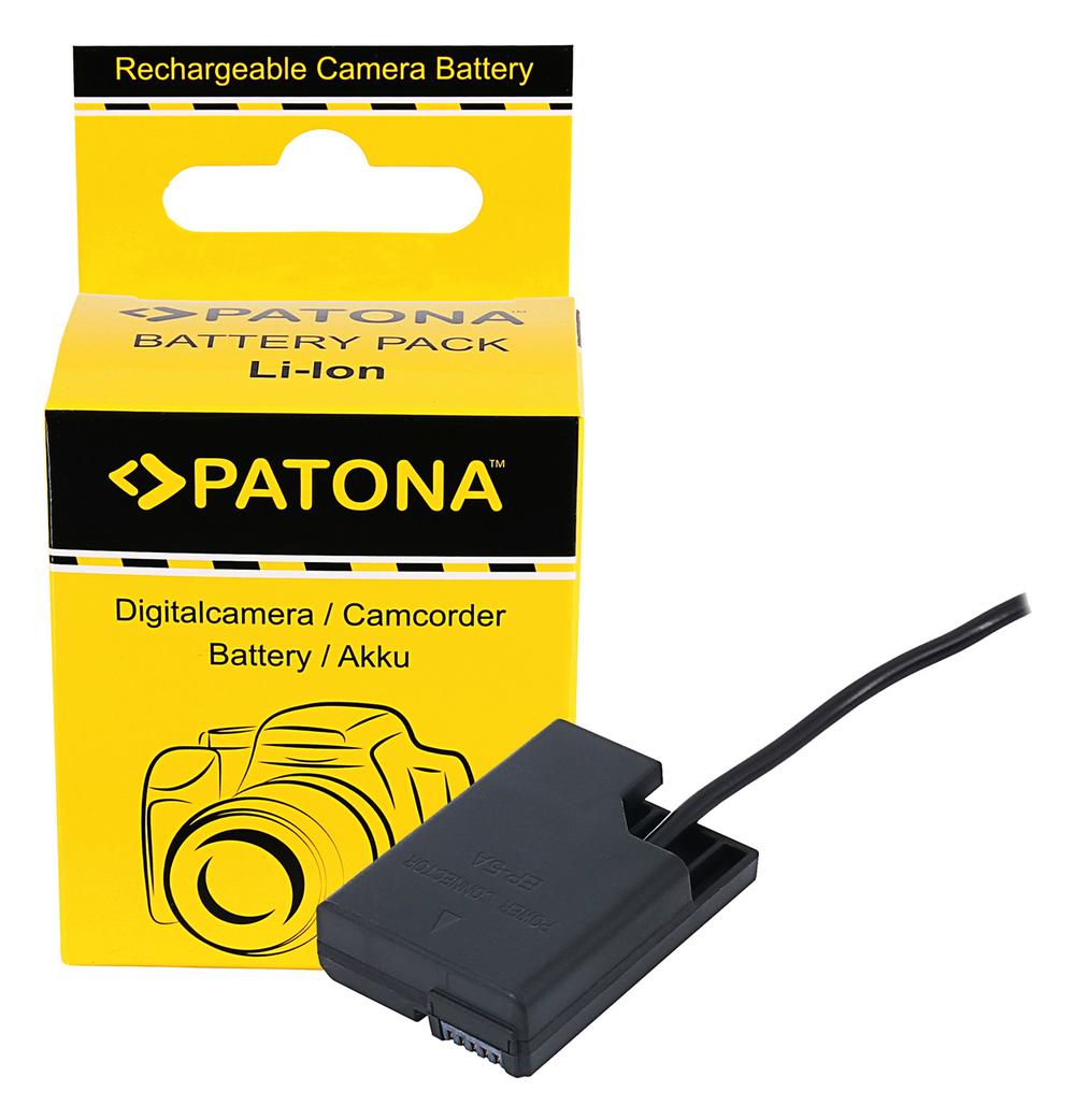 PATONA D-TAP Input Akku-Adapter für Nikon EN-EL14 Coolpix P7800 P7700 P7000 D5300