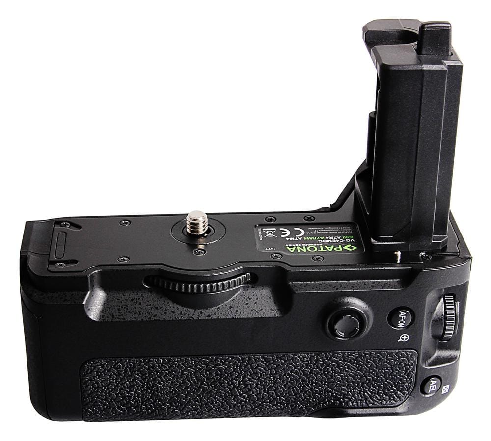PATONA Premium Batteriegriff VG-C4EMRC Sony A9II A7IV A7RIV für 2 x NP-FZ100 Akkus inkl. Fernbedienung