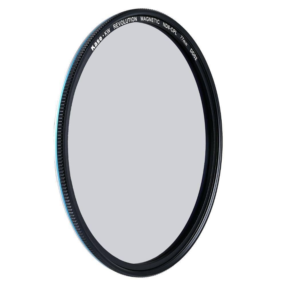 KW Revolution Magnetischer ND8 3 Stop ND Filter mit Polfilter Kombifilter KW Revolution Magnetischer ND8 3 Stop ND Filter mit Polfilter Kombifilter
