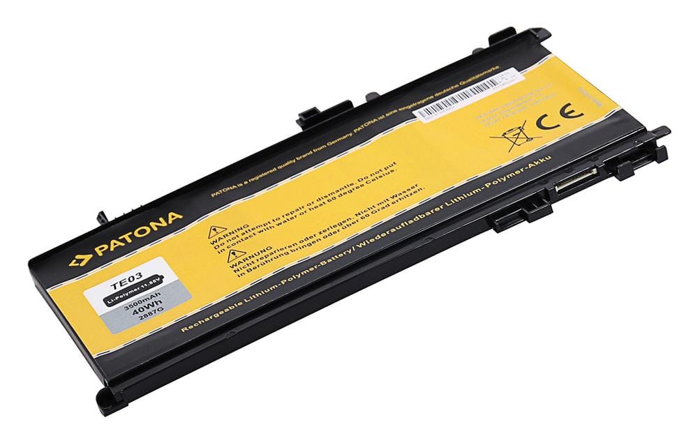 PATONA Akku für HP TPN-Q173 15-ax bc – kompatibel mit Serie TE03 TE03XL 849570 849570-541 849910-850 905277-001 HSTNN-UB7A HSTNN-OB7T