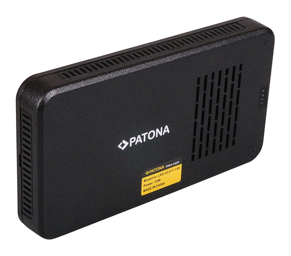 PATONA Professionelles Fotolicht Dimmbares Universal LED Videolicht LED-VL011 für Actioncams GoPro Hero Camcorder DSLR PATONA Professionelles Fotolicht Dimmbares Universal LED Videolicht LED-VL011 für Actioncams GoPro Hero Camcorder DSLR