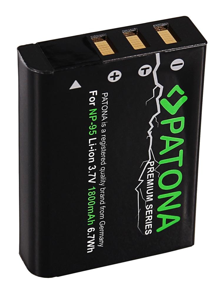 PATONA Premium Akku für Fujifilm NP-95 Finepix F30 F-30 F31 F-31 F31fd F-31fd X100 PATONA Premium Akku für Fujifilm NP-95 Finepix F30 F-30 F31 F-31 F31fd F-31fd X100