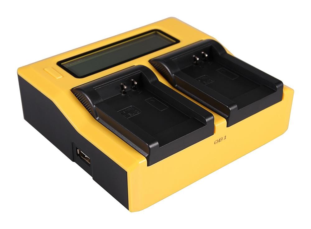 PATONA Dual LCD USB Ladegerät für Nikon EN-EL12 Coolpix AW100 AW110 P300 P310 P330 S1000pj
