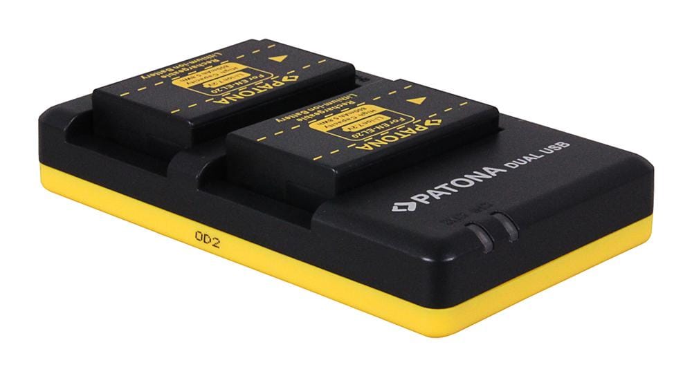 PATONA Dual Schnell-Ladegerät für Nikon ENEL20 EN-EL20 inkl. Micro-USB Kabel PATONA Dual Schnell-Ladegerät für Nikon ENEL20 EN-EL20 inkl. Micro-USB Kabel