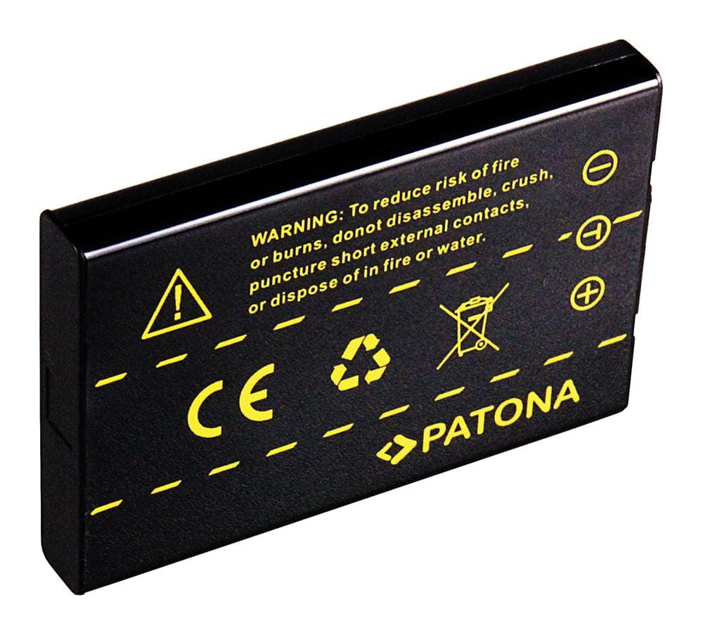 PATONA Akku für Fuji NP60 NP-60 ALDI Medion MD41856 MD85146 MD41856 DC6300