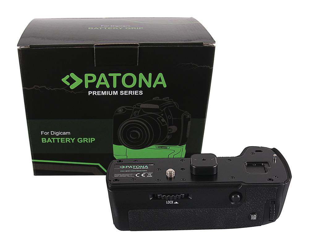 PATONA Premium Batteriegriff für Panasonic GH5 DMW-BGGH5RC 1 x DMW-BLF19 Akku inkl. Fernbedienung