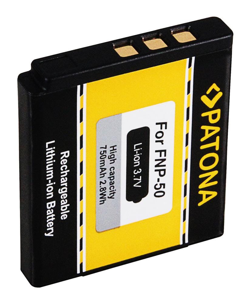 PATONA Akku für Fuji FinePix F50fd FinePix 100fd Fuji NP50 PATONA Akku für Fuji FinePix F50fd FinePix 100fd Fuji NP50